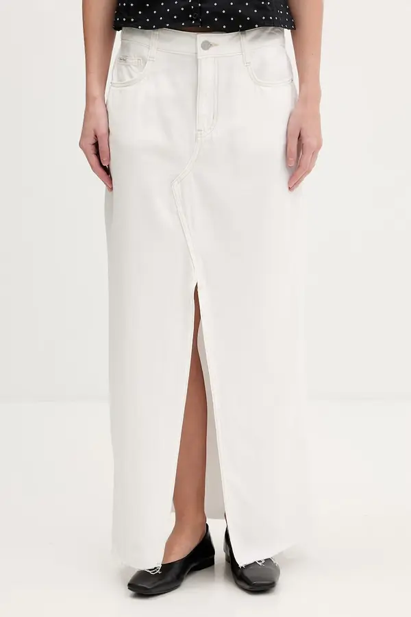 Guess Jeans Guess Jeans denimsko krilo z razporkom