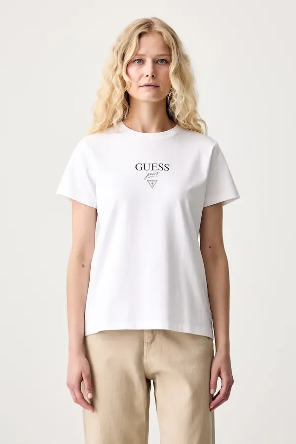 Guess Jeans Guess Jeans kratka majica otroška bombažna z elastanom