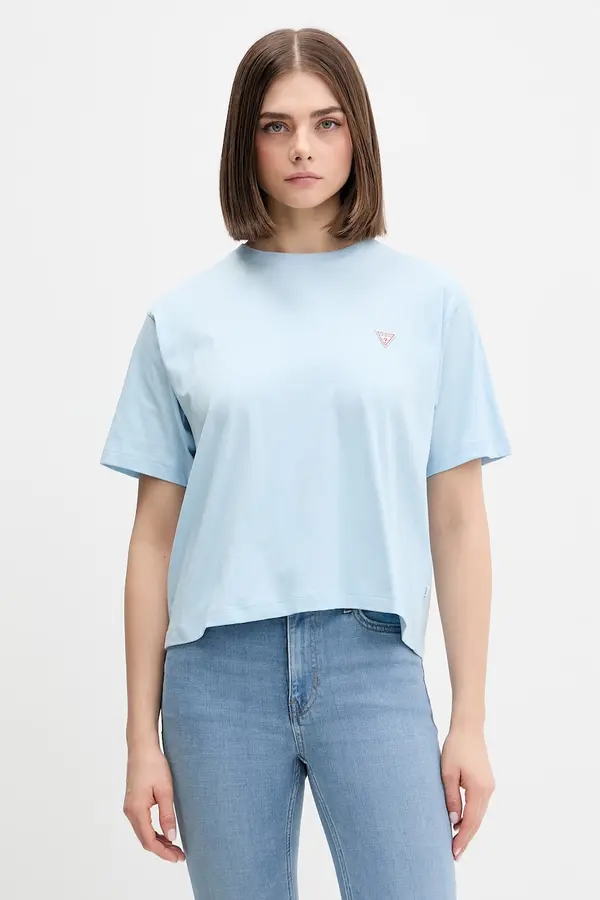 Guess Jeans Guess Jeans kratka majica ženska bombažna