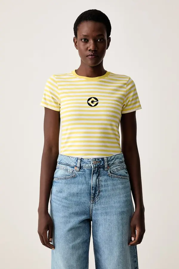 Guess Jeans Guess Jeans kratka majica ženska bombažna z elastanom