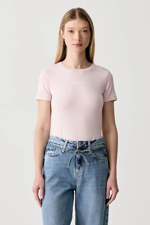 Guess Jeans Guess Jeans kratka majica ženska bombažna z elastanom