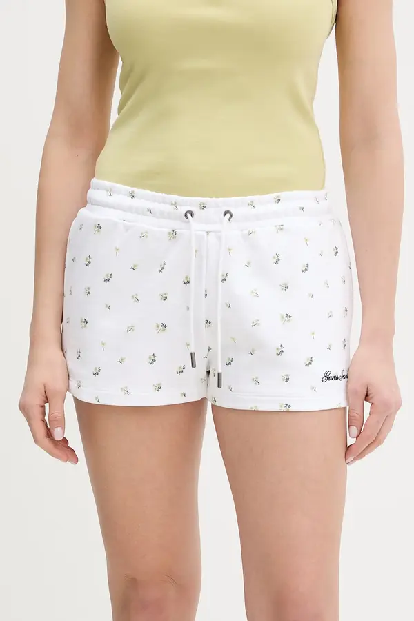 Guess Jeans Guess Jeans kratke hlače ženske bombažne