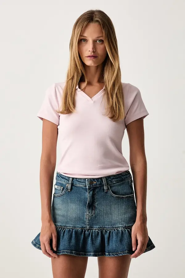 Guess Jeans Guess Jeans polo majica ženska bombažna z elastanom