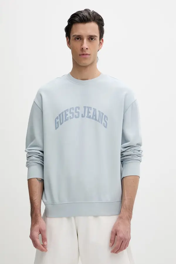 Guess Jeans Guess Jeans pulover moški bombažen