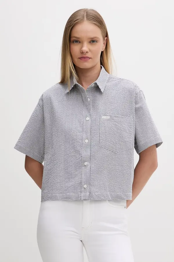 Guess Jeans Guess Jeans srajca ženska bombažna z elastanom