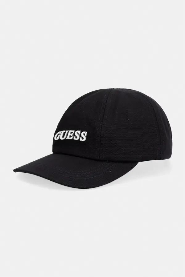 Guess Guess Kapa s šiltom ženska bombažna GABARDINE