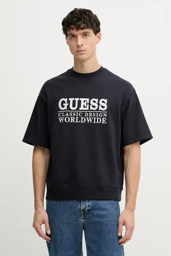Guess Guess kratka majica moška z bombažem