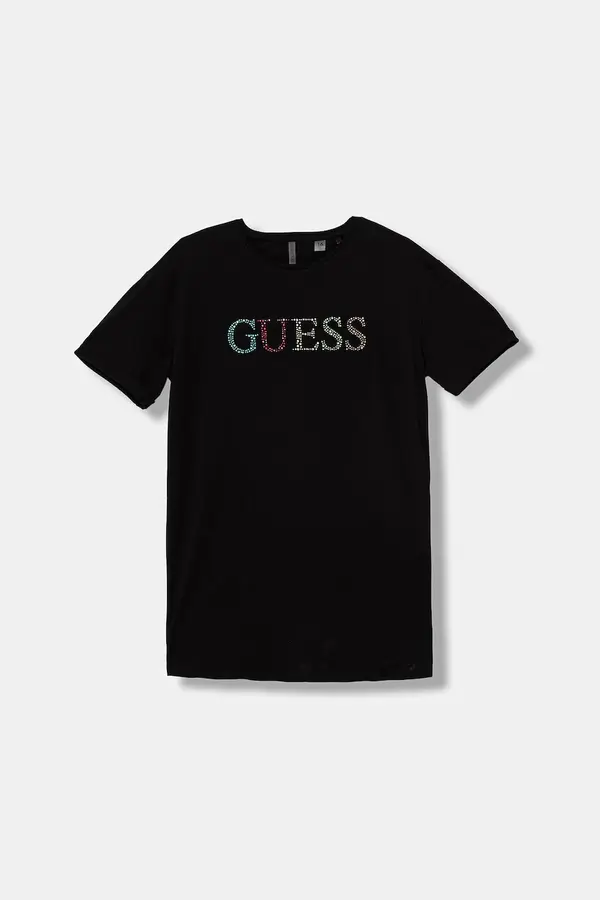 Guess Guess kratka majica otroška bombažna z elastanom