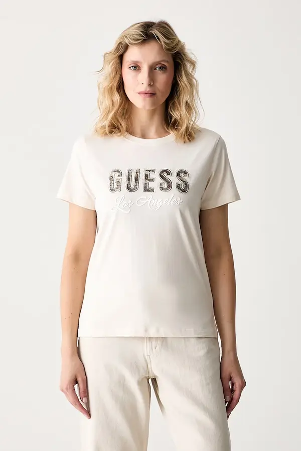 Guess Guess kratka majica ženska bombažna