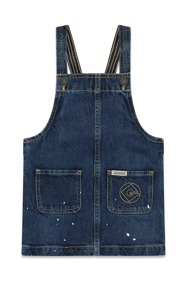 Guess Guess obleka bombažna z elastanom GJ X MINIONS