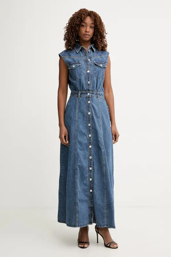Guess Guess obleka denim RUGIADA
