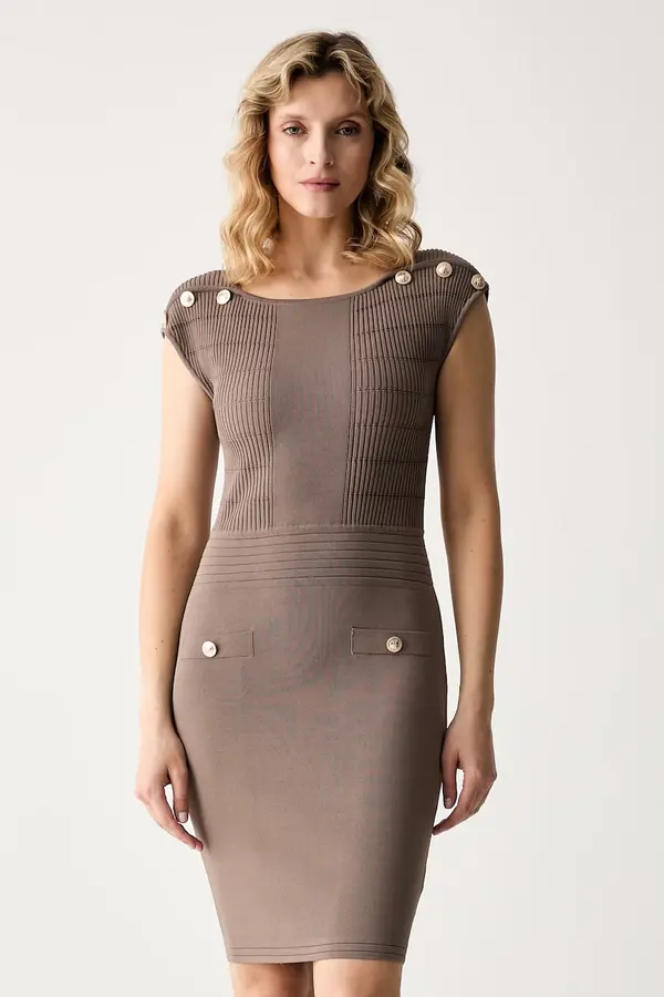 Guess Guess obleka z viskozo CARMEN
