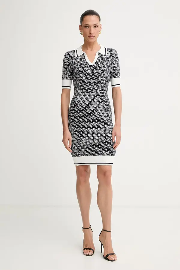 Guess Guess obleka z viskozo LISE