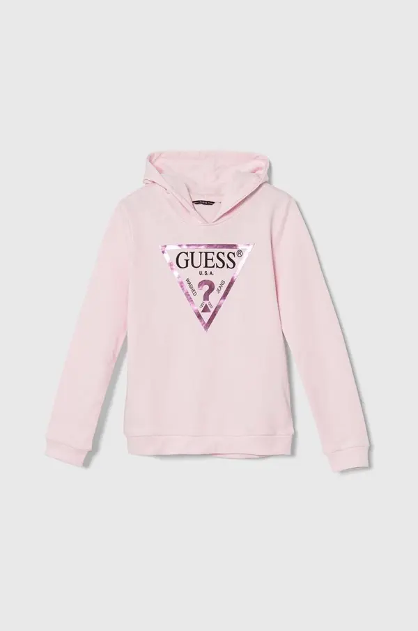 Guess Guess Otroški bombažen pulover Guess