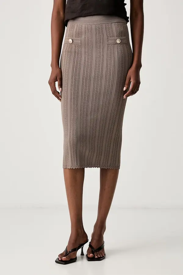 Guess Guess pleteno krilo z viskozo CARMEN