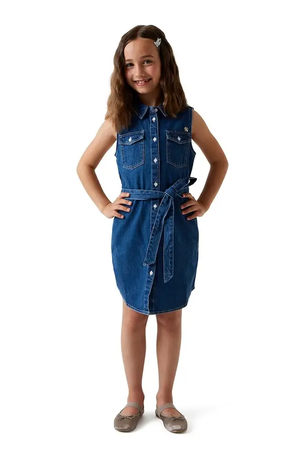 Guess Guess poletna obleka iz denima