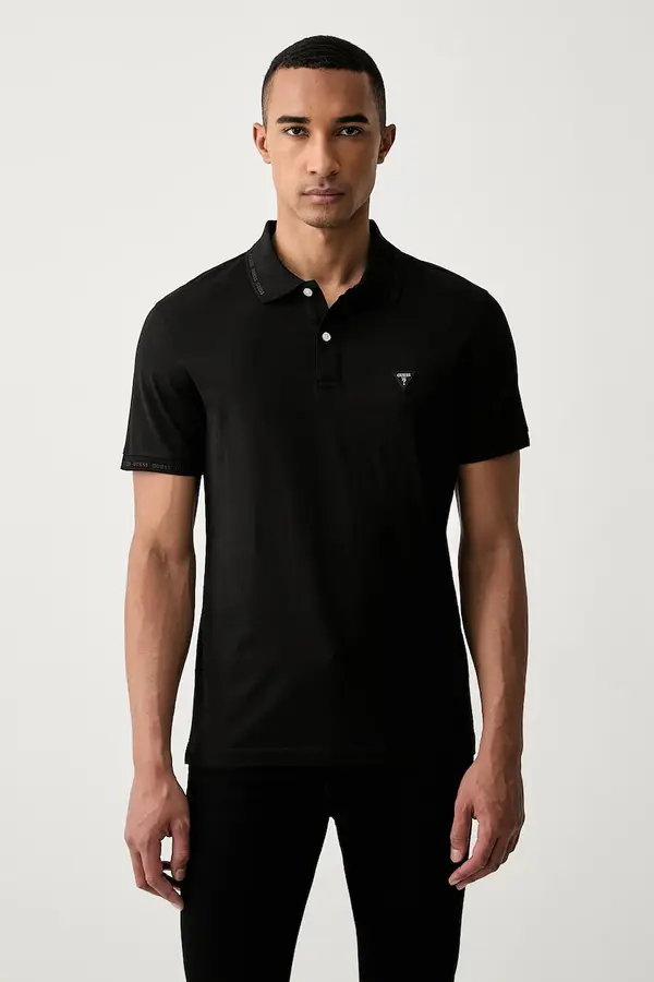 Guess Guess polo majica moška z bombažem