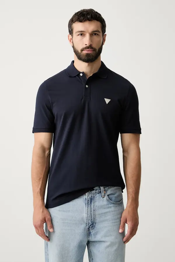 Guess Guess polo majica moška z bombažem