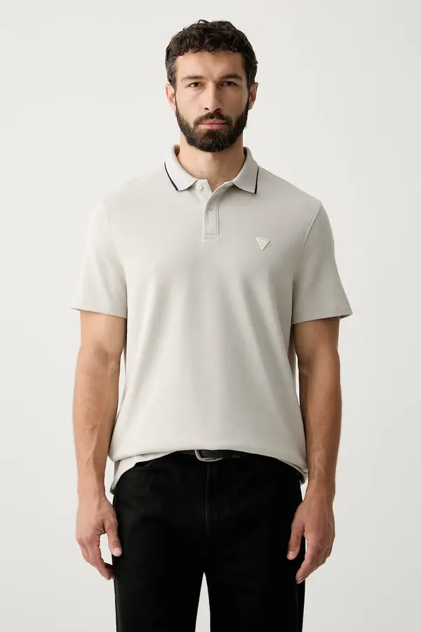 Guess Guess polo majica moška z bombažem