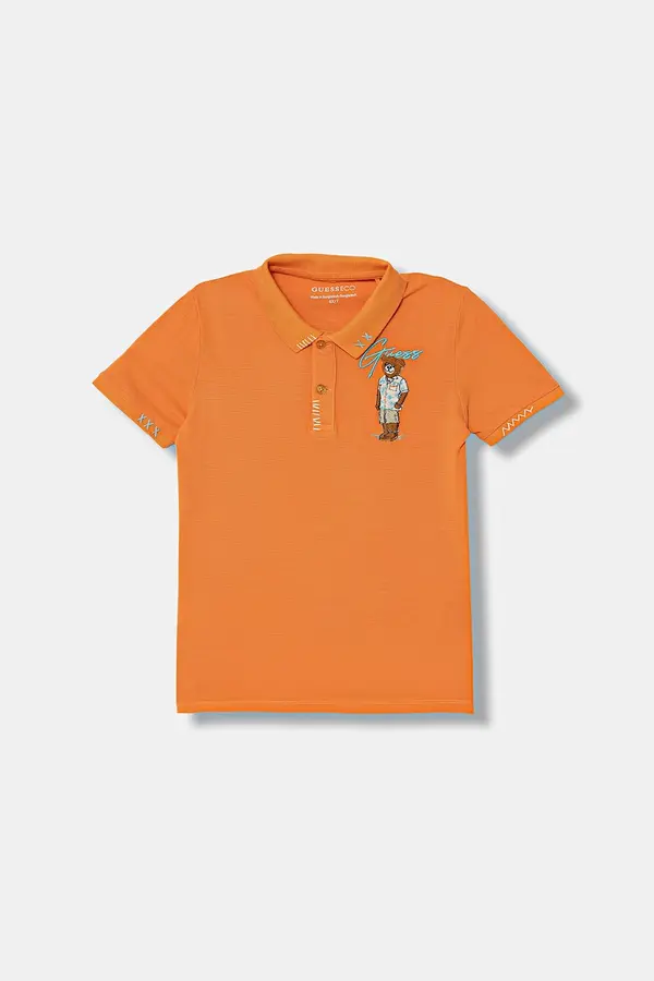 Guess Guess Polo majica otroška bombažna