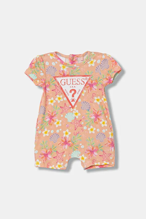 Guess Guess romper za dojenčke bombaž z elastanom