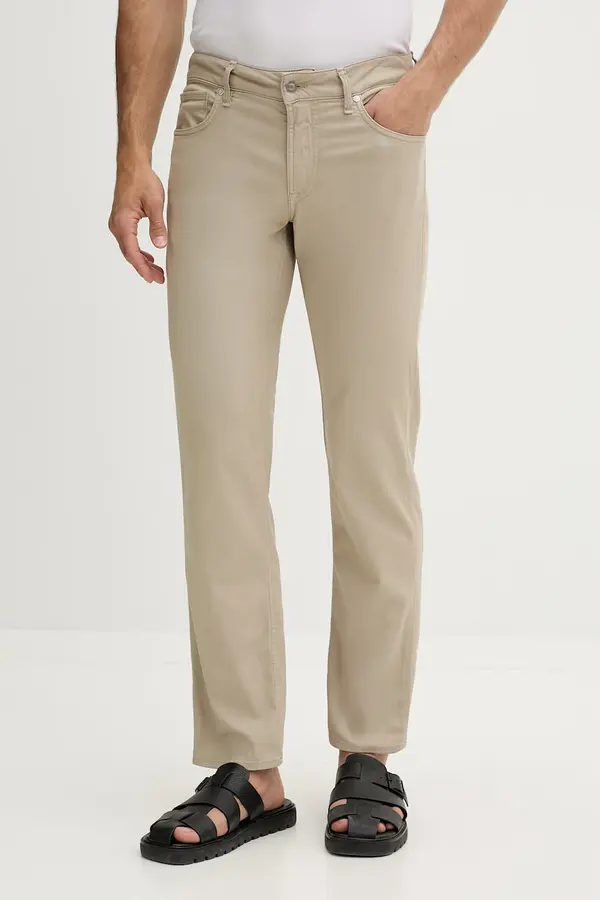 Guess Guess slim hlače moške z bombažem ANGELS