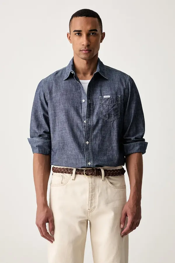 Guess Guess srajca moška denim RONNIE