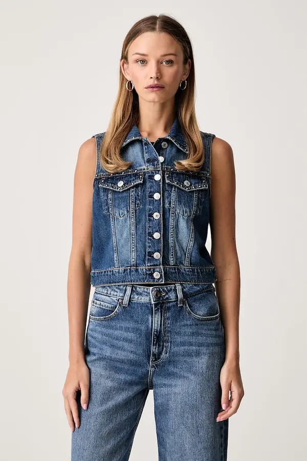 Guess Guess telovnik ženski denim JILL