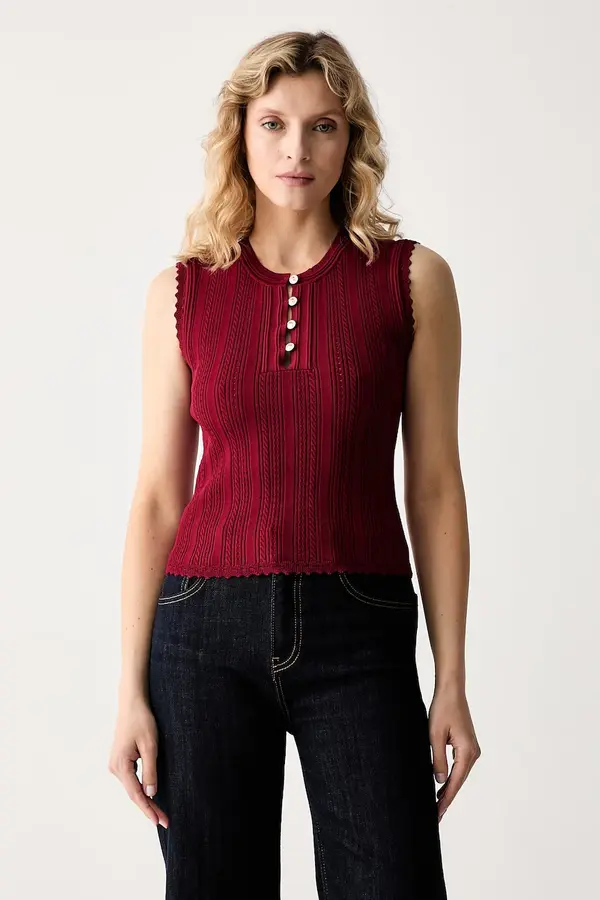 Guess Guess top ženski z viskozo CARMEN