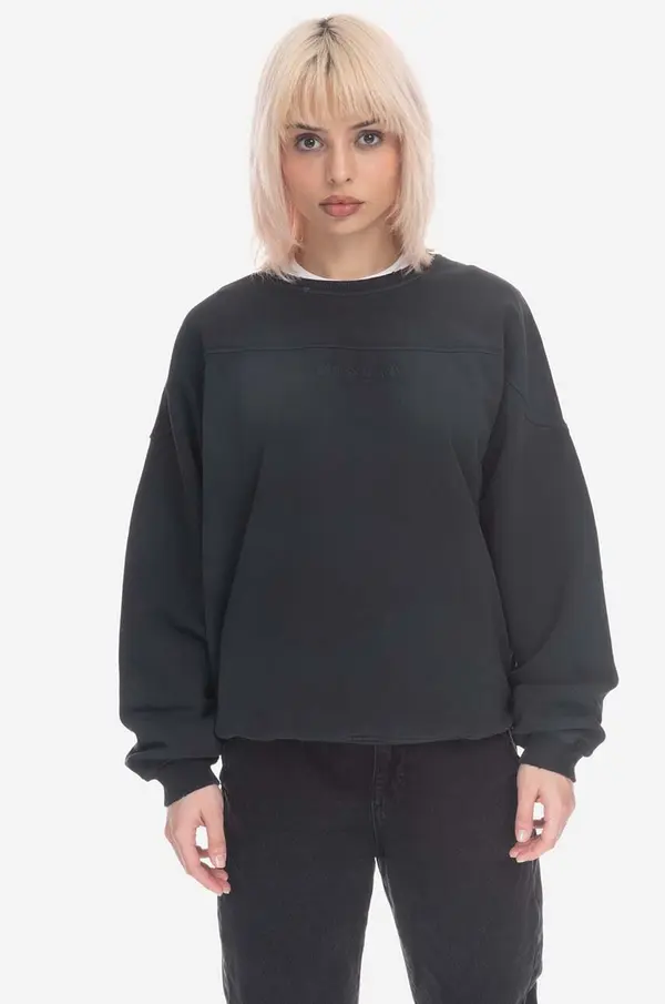 Guess U.S.A. Guess U.S.A. Bombažen pulover Guess Classic Logo Crewneck M2BQ01KBB40