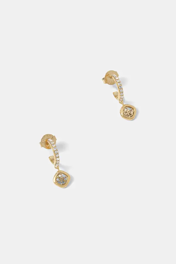 Guess Guess uhani ženski iz nerjavečega jekla JAIPUR SPLENDOR