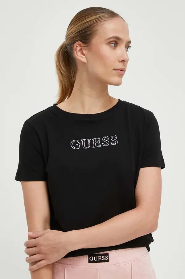 Guess Guess ženska bombažna z elastanom BRIANA
