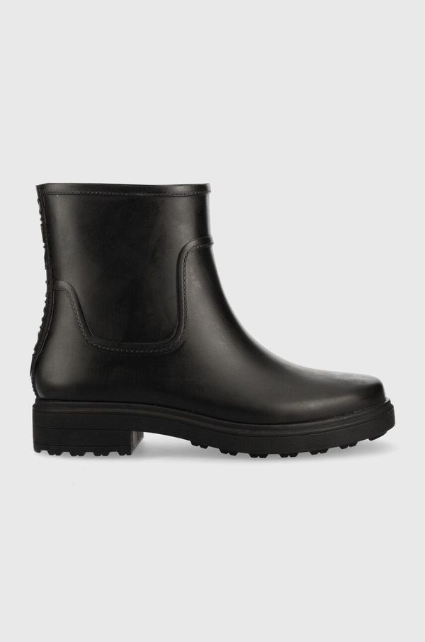 Calvin Klein Gumijasti škornji Calvin Klein Rain Boot ženski, črna barva