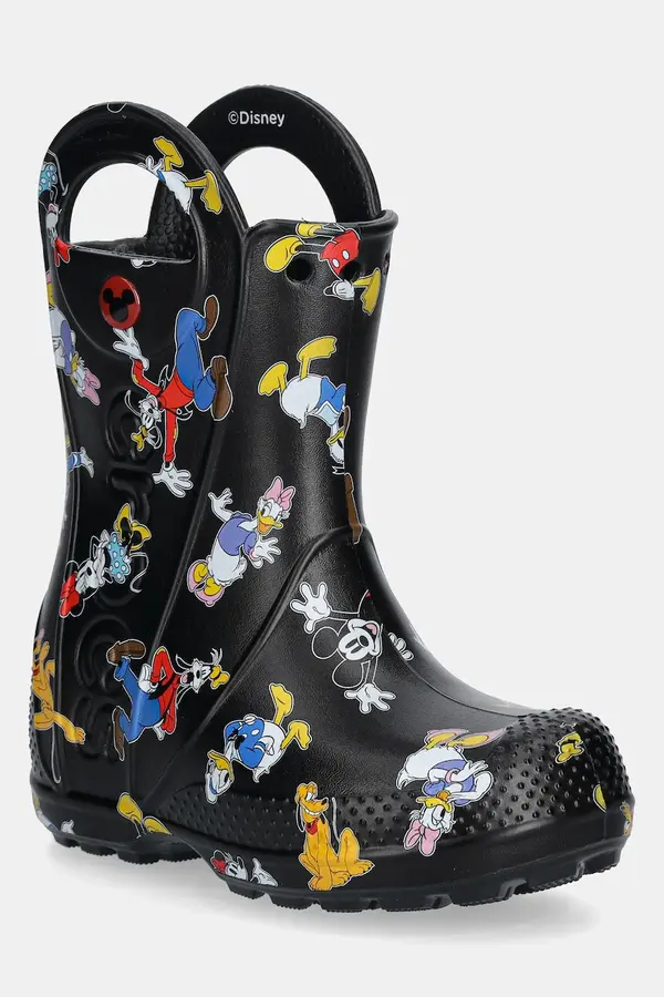 Crocs Gumijasti škornji Crocs MICKEY FRIENDS HANDLE IT BOOT KIDS