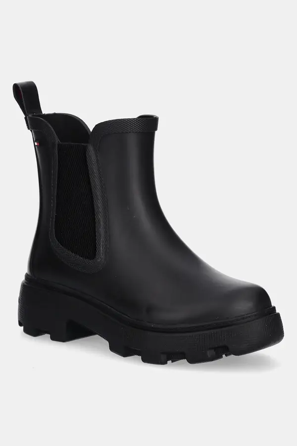 Tommy Hilfiger Gumijasti škornji Tommy Hilfiger RUBBER FLAG CLEATED RAINBOOT