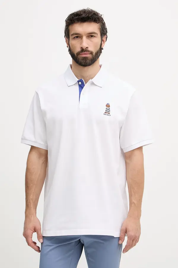 Hackett London Hackett London polo majica moška bombažna