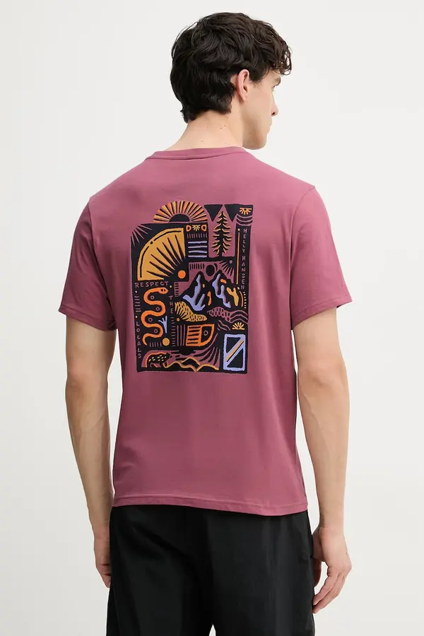 Helly Hansen Helly Hansen kratka majica moška bombažna MASSIF GRAPHIC