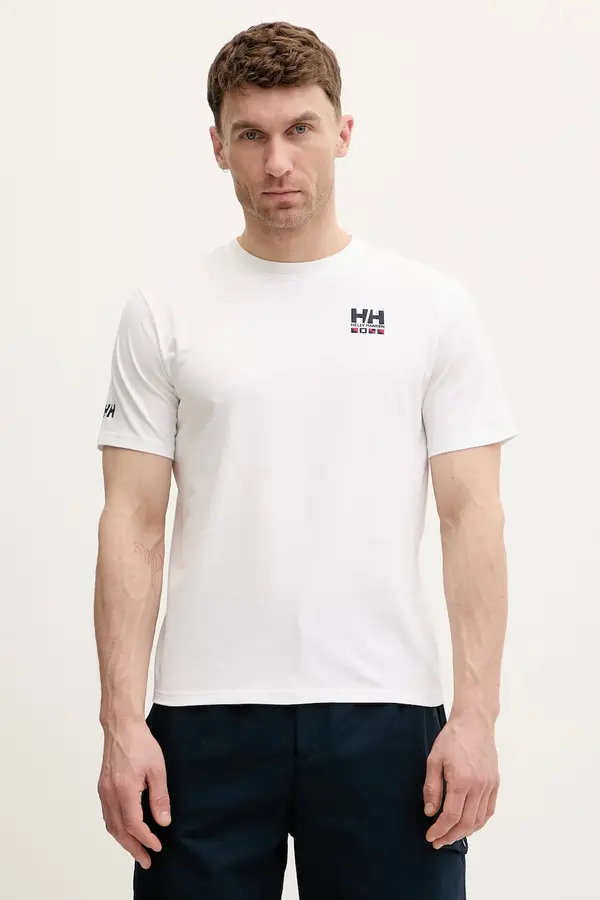 Helly Hansen Helly Hansen kratka majica moška bombažna SHORELINE