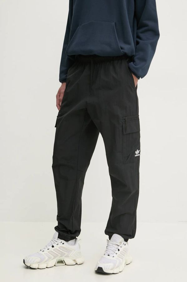 adidas Originals Hlače adidas Originals Essential moške, črna barva, JD2453