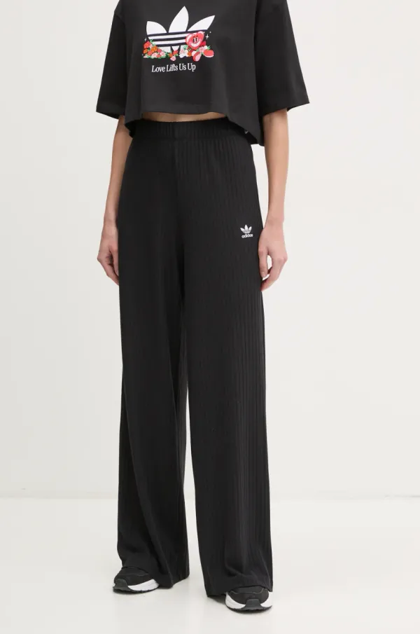 adidas Originals Hlače adidas Originals Essential ženske, črna barva, JD1499