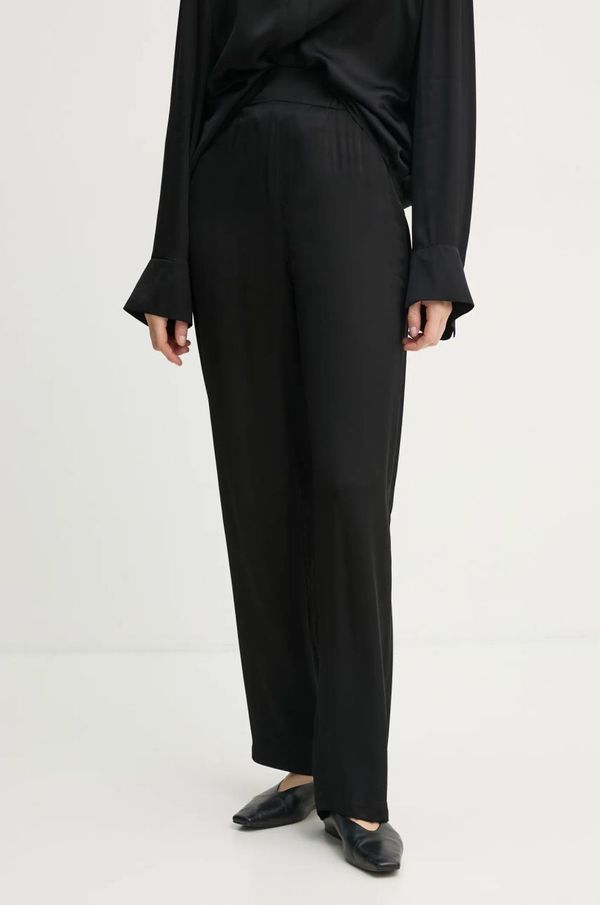 Aeron Hlače AERON COUGAR ženske, črna barva, PA310555