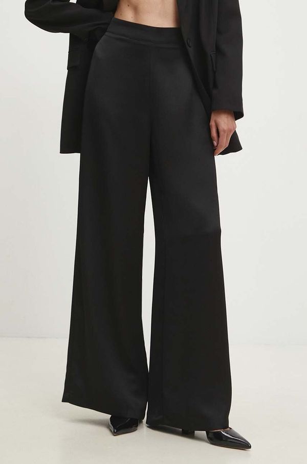 Answear Lab Hlače Answear Lab ženski, črna barva