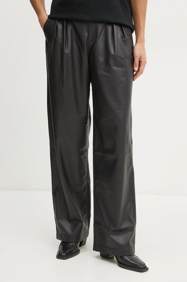 Boss Orange Hlače Boss Orange ženske, črna barva, 50526501