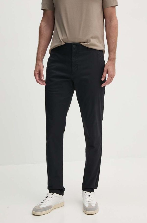 Calvin Klein Jeans Hlače Calvin Klein Jeans moške, črna barva, J30J325115