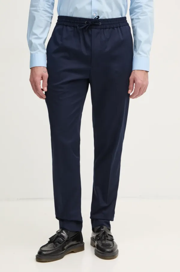 Calvin Klein Hlače Calvin Klein moške, mornarsko modra barva, K10K114467