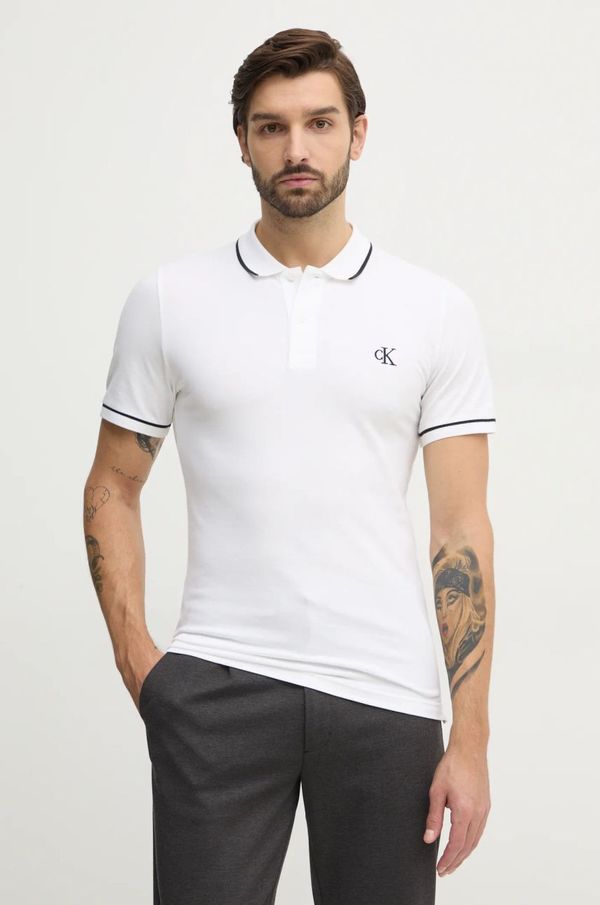 Calvin Klein Hlače Calvin Klein moške, siva barva, K10K113648