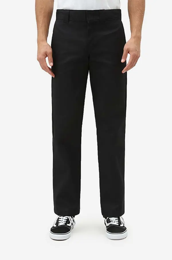 Dickies Hlače Dickies Spodnie Dickies Work Pant Rec DK0A4XK9BLK