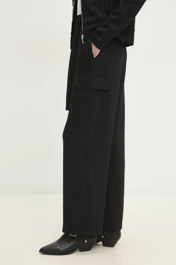 DKNY Hlače Dkny ženske, črna barva, P4KF6ZNA