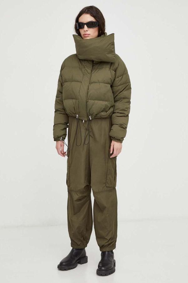 Herskind Hlače Herskind Edwin ženske, zelena barva