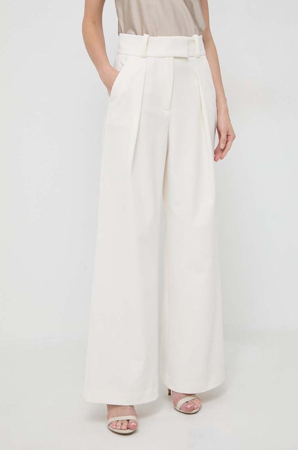 Ivy Oak Hlače Ivy Oak ženski, bež barva